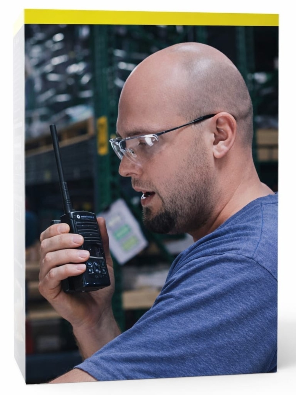 Motorola Black Two-Way Radio Handheld Walkie-Talkie